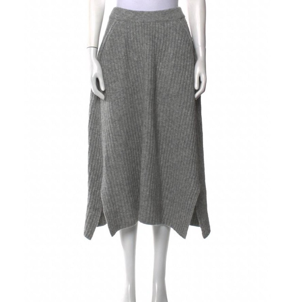 Wool Blend Knit Skirt High Quality